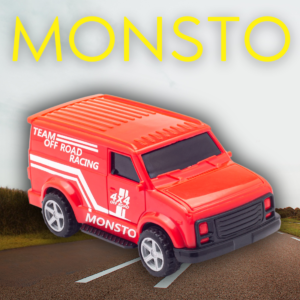 red Van pull-back car